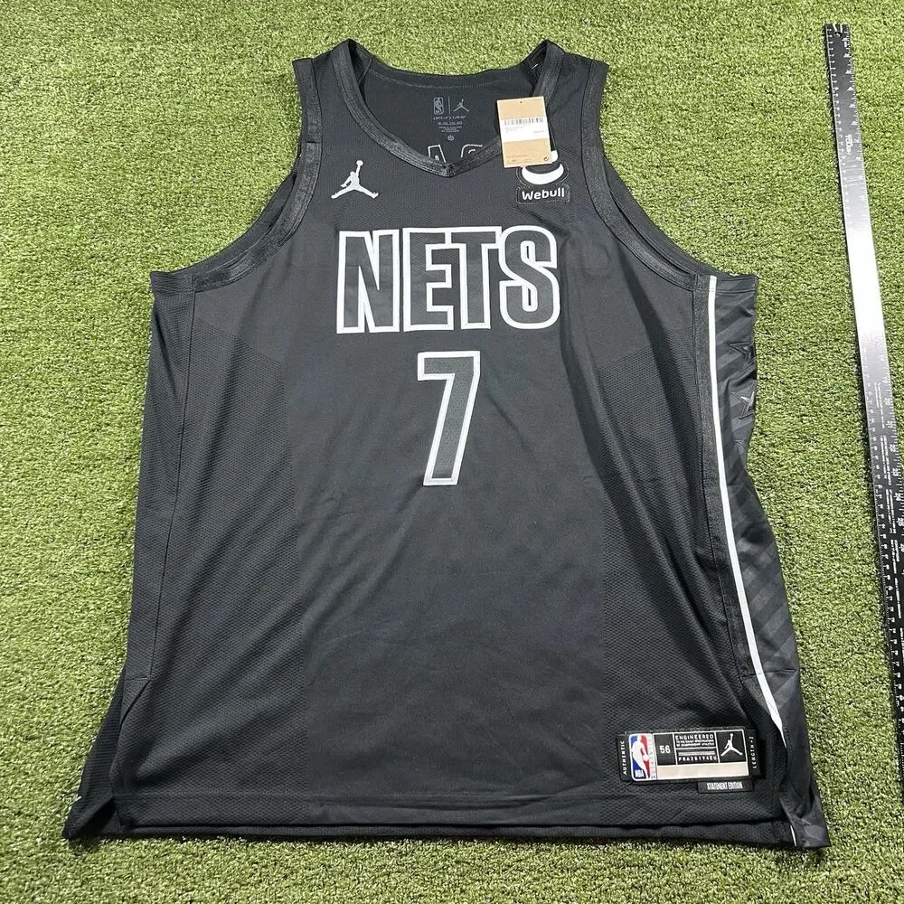 Jordan Brooklyn Nets Kevin Durant Authentic Statement Edition 2XL NWT